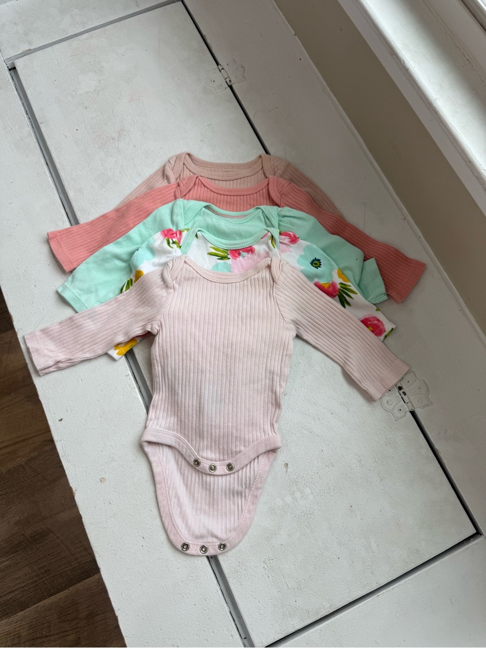 Cloud island newborn baby jumpsuits 5pack size NB